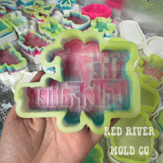 The Golf Father Silicone Freshie Mold - Red River Mold Co