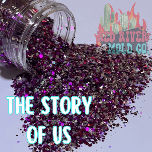 The Story Of Us Premium Mini Chunky Glitter (Metallic) - Red River Mold Co