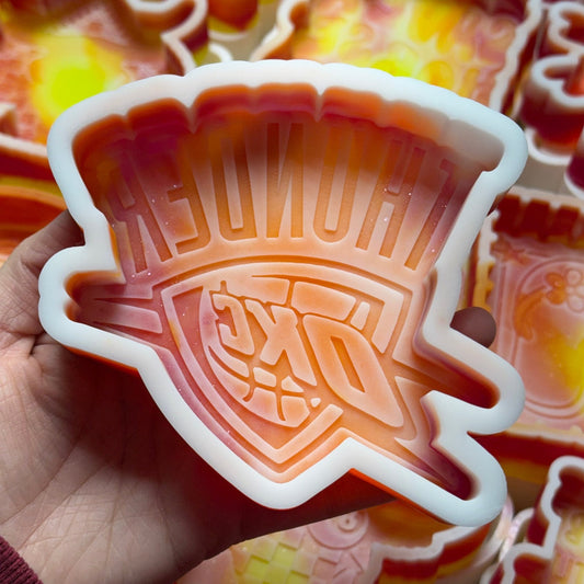 Thunder silicone freshie mold - Red River Mold Co