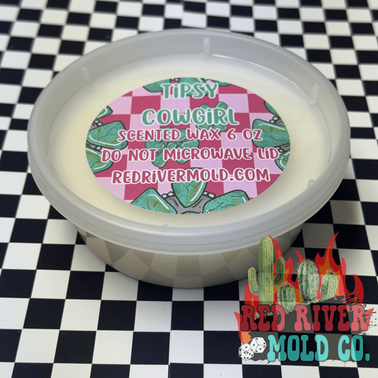 Tipsy Cowgirl Pre - Scented Wax 6oz - Red River Mold Co