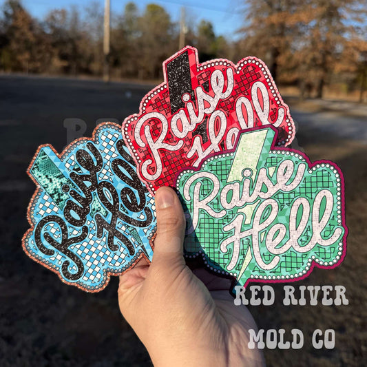 TLB Raise Hell cardstock grab bag - Red River Mold Co