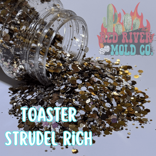 Toaster Strudel Rich Premium Chunky Glitter (Metallic) - Red River Mold Co