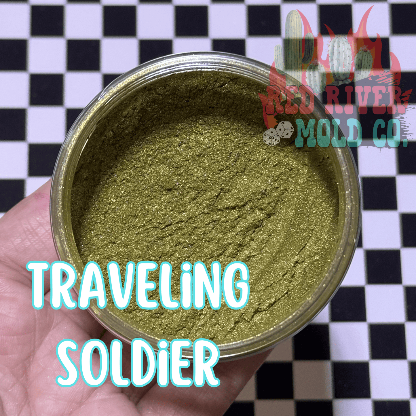 Traveling Soldier Premium Mica Powder - Red River Mold Co