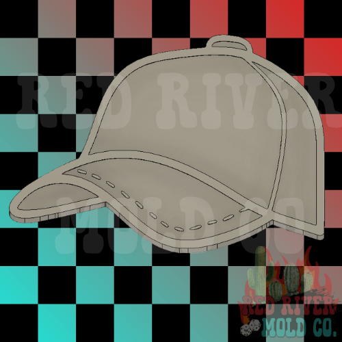 Trucker Hat Silicone Freshie Mold - Red River Mold Co