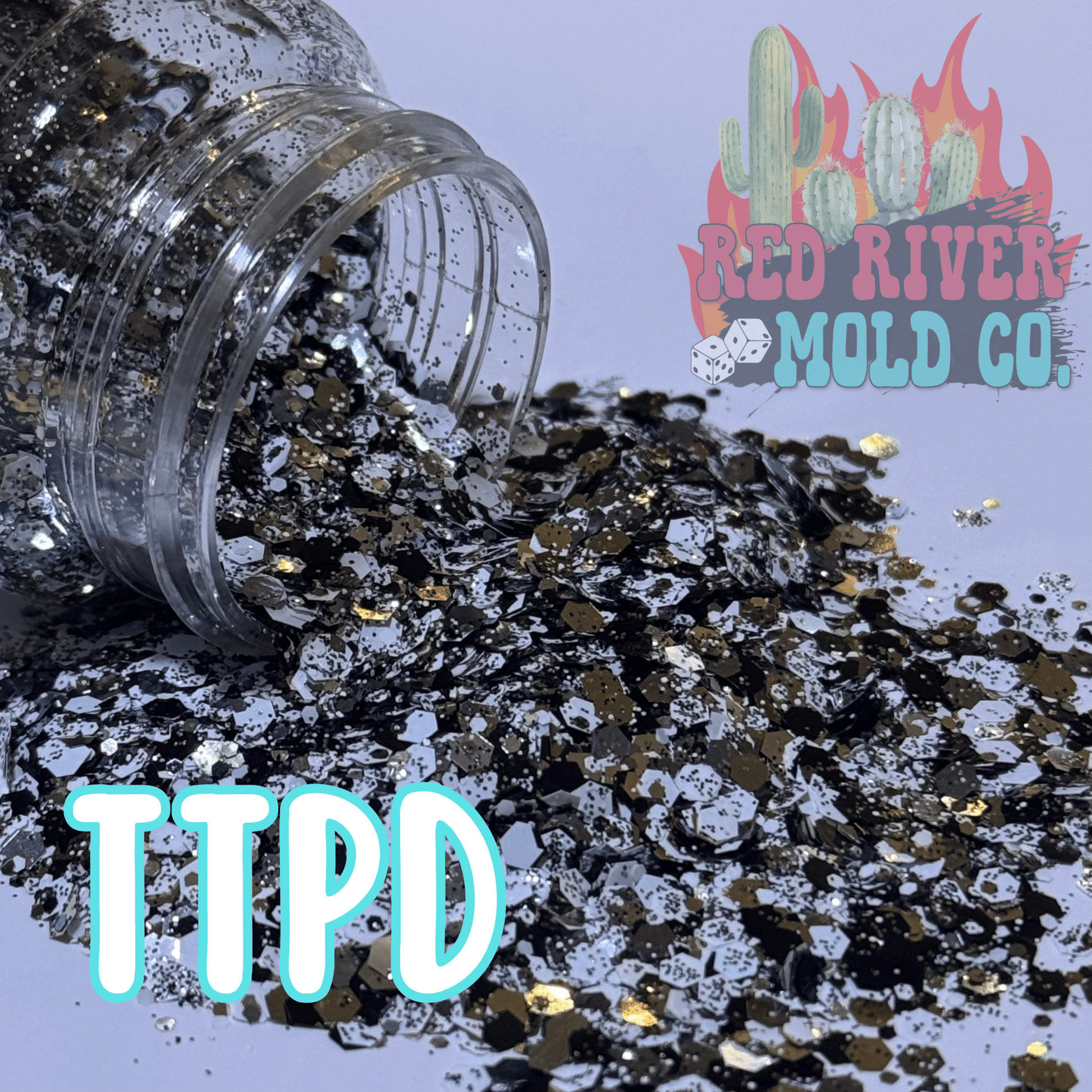 TTPD Premium Chunky Glitter (Metallic) - Red River Mold Co