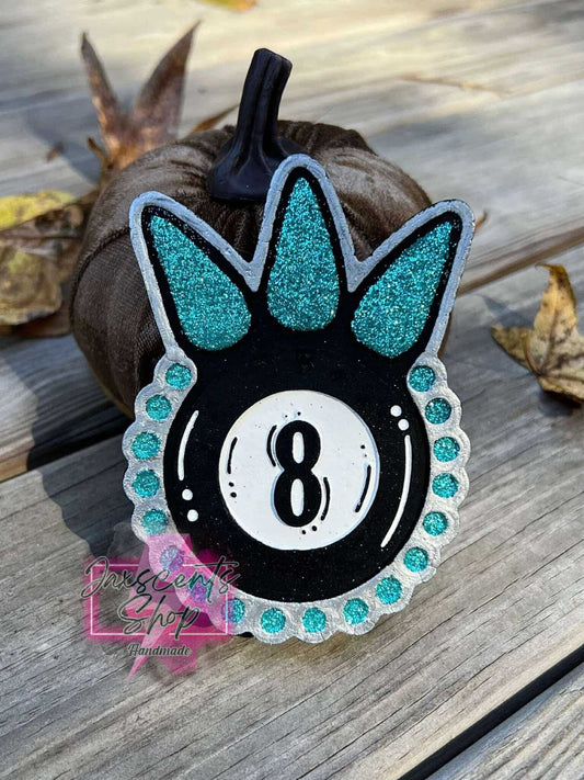 Turquoise Jewelry 8 Ball Silicone Freshie Mold RRMC Exclusive - Red River Mold Co
