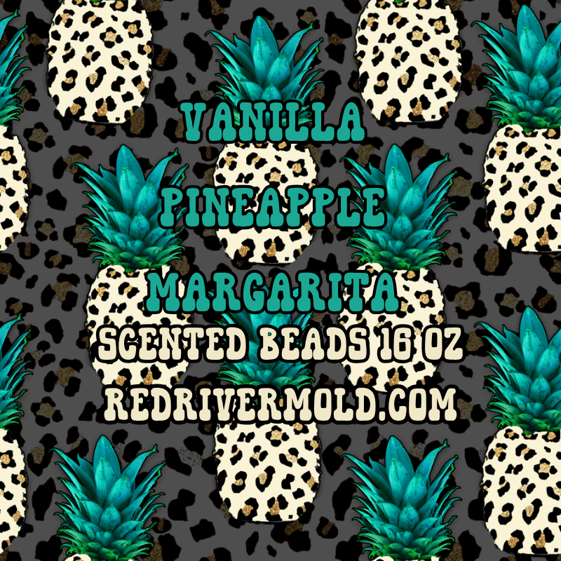 Vanilla Pineapple Margarita Scented Aroma Beads 16 oz - Red River Mold Co