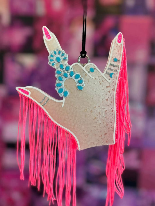 Western Gypsy Hand Silicone Freshie Mold - Red River Mold Co