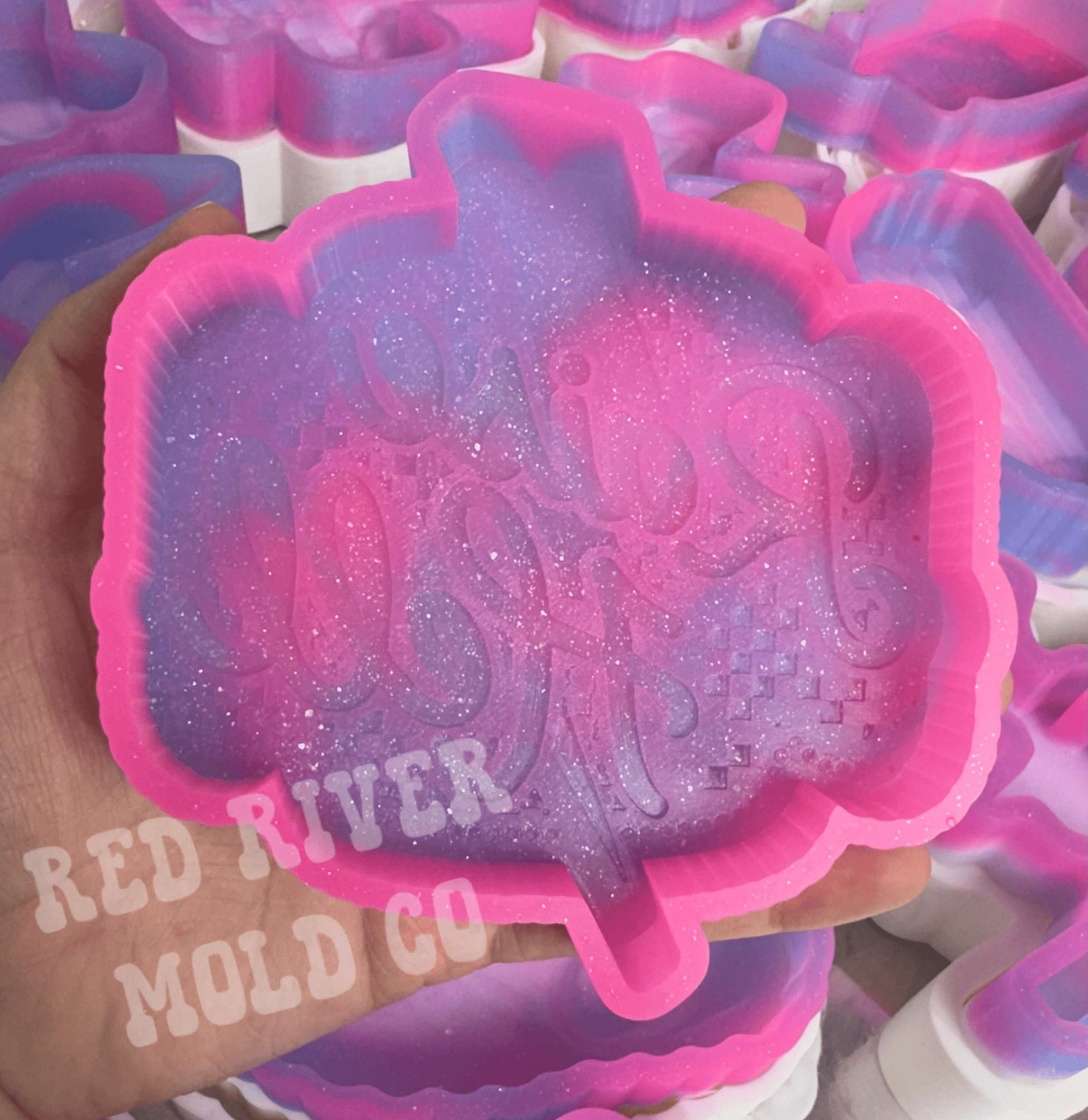 Western Raise Hell Silicone Freshie Mold - Red River Mold Co
