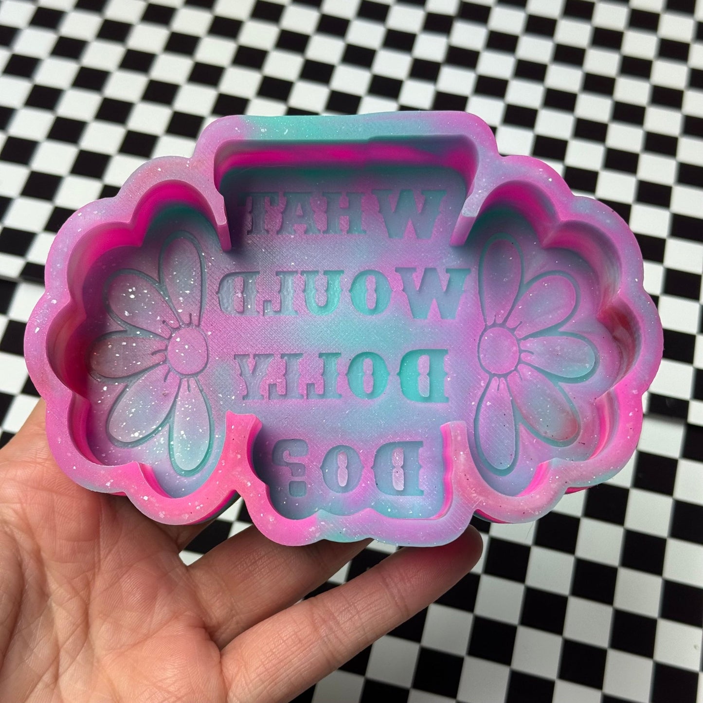 What would Dolly do B - Grade Silicone Freshie Mold - Red River Mold Co