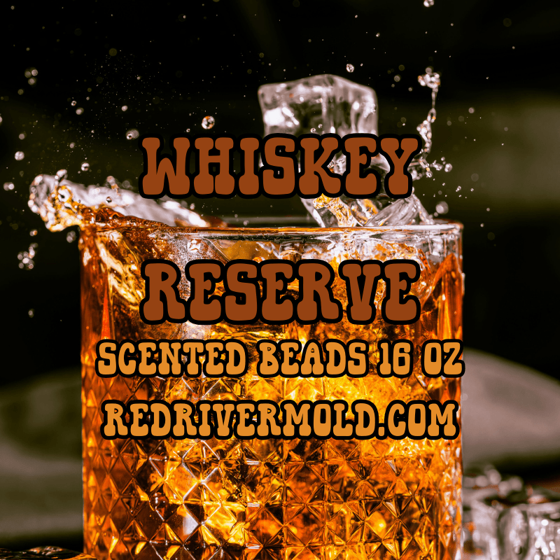Whiskey Reserve Scented Aroma Beads 16 oz - Red River Mold Co