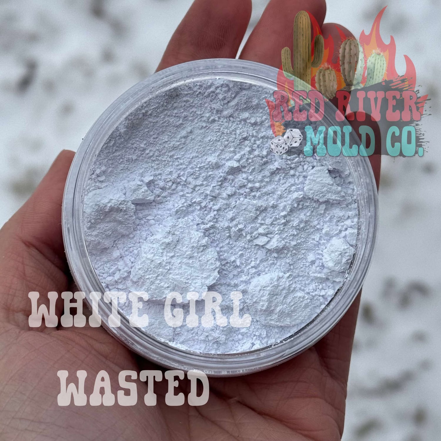 White Girl Wasted Premium Pigment Powder - Red River Mold Co