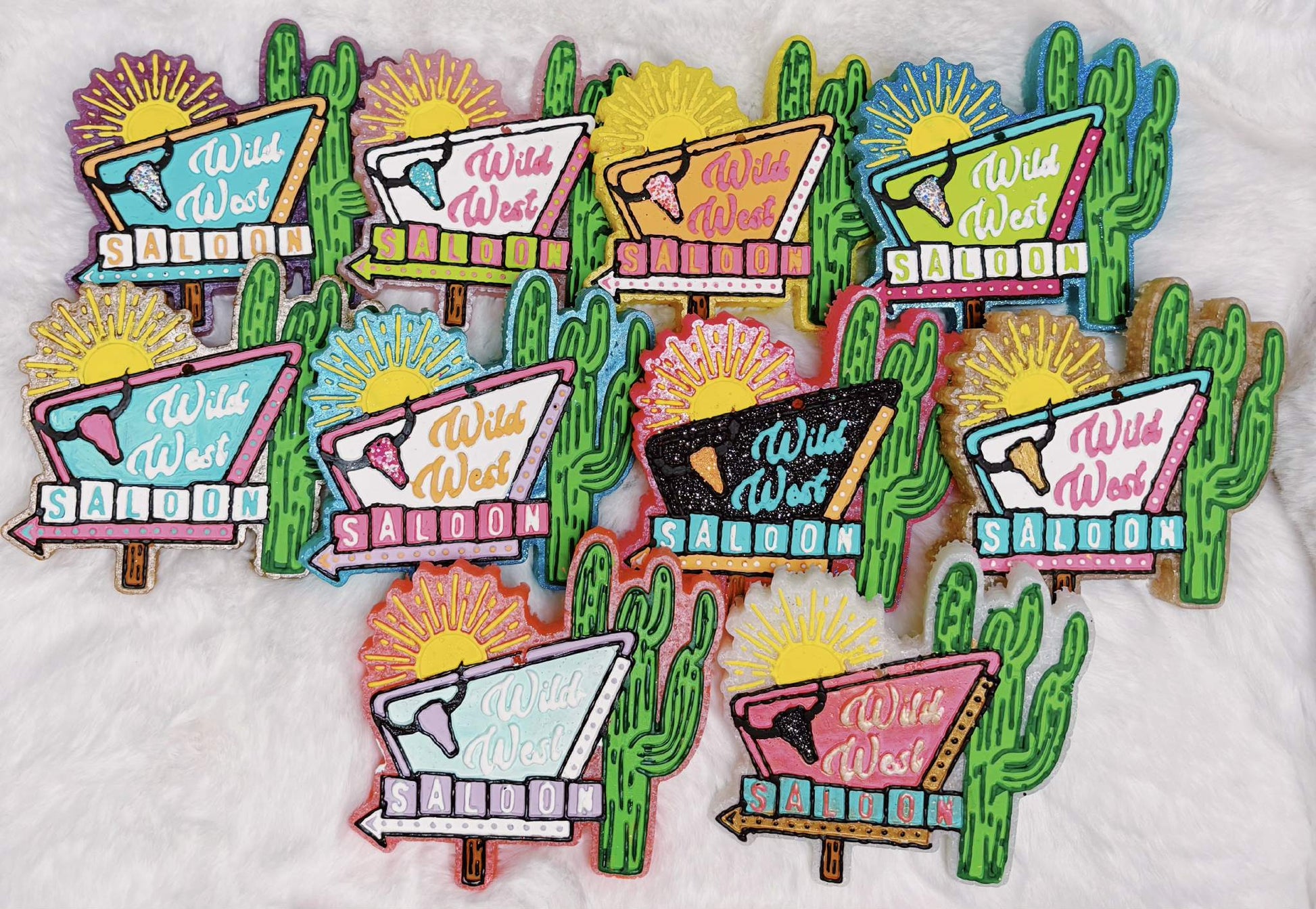 Wild West Saloon Silicone Freshie Mold - Red River Mold Co