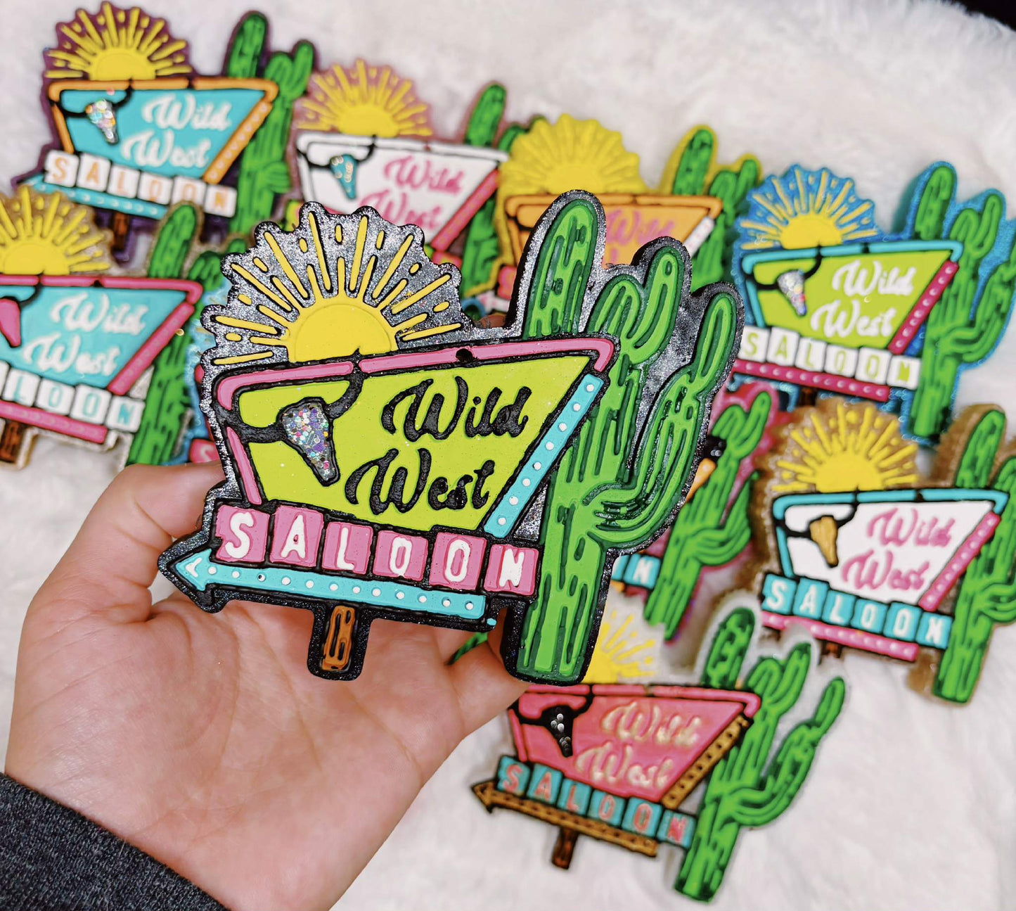 Wild West Saloon Silicone Freshie Mold - Red River Mold Co