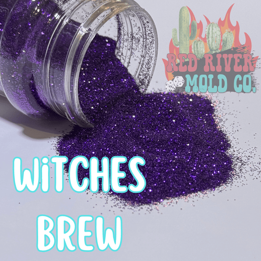 Witches Brew Premium Fine Glitter (1/128) Metallic - Red River Mold Co