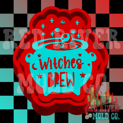 Witches Brew Silicone Freshie Mold - Red River Mold Co