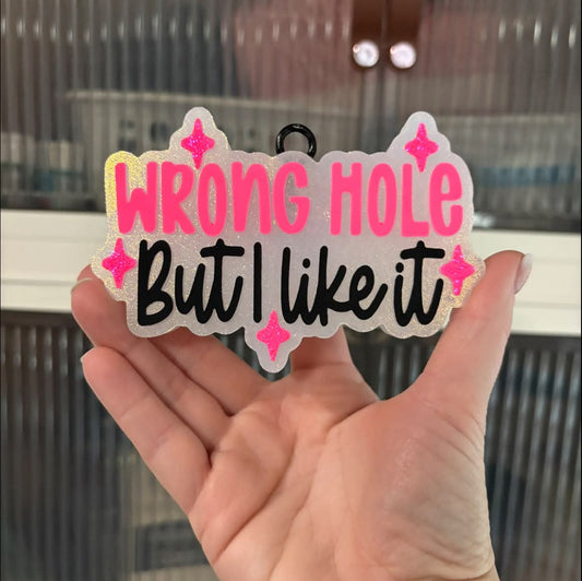 Wrong hole, but I like it Silicone Freshie Mold - Red River Mold Co