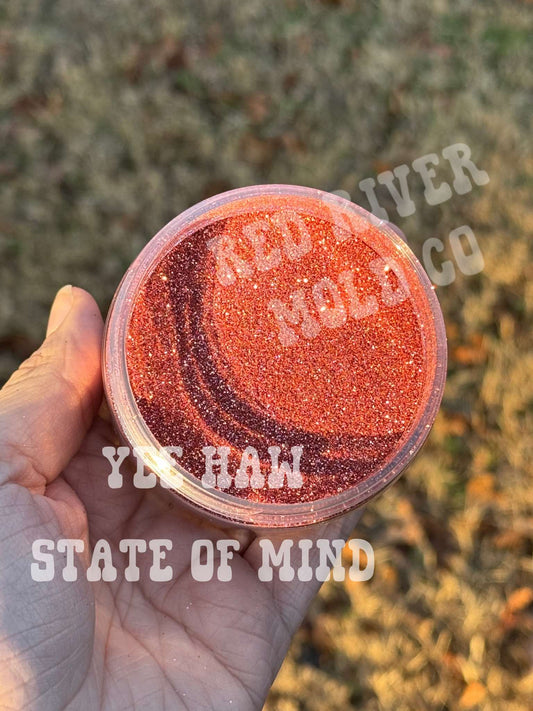 Yee Haw State of Mind Premium Fine Glitter (1/128) Metallic - Red River Mold Co
